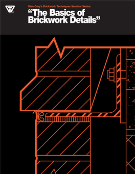 “The Basics of Brickwork Details”