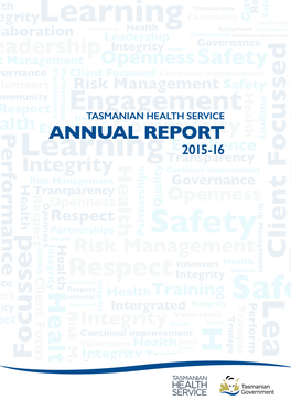 2015-2016 THS Annual Report