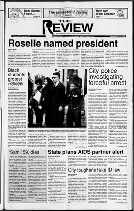 Roselle Named President by Ted Spiker to E