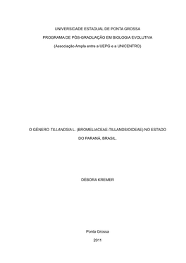 Universidade Estadual Do Centro-Oeste Como Parte Dos