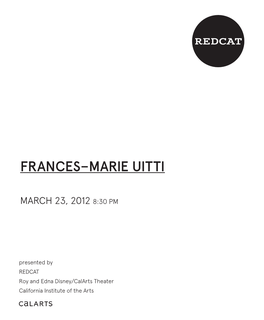 Frances–Marie Uitti