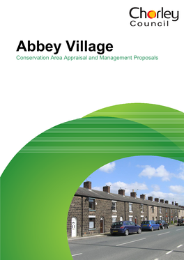 Abbey Village Conservation Area Appraisal and Management Proposals