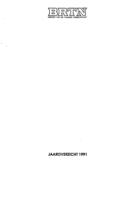 Jaarverslag 1991