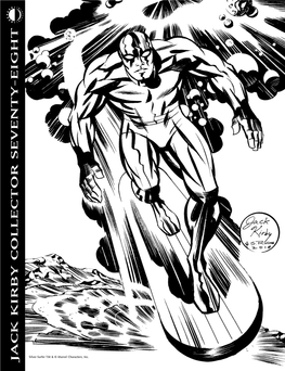 JACK KIRBY COLLECTOR SEVENTY-EIGHT Silver Surfer TM&©Marvelcharacters, Inc