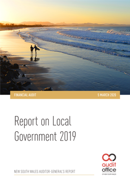 Report on Local Government 2019