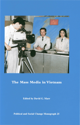 Marr (Ed) 1998 Mass Media in Vietnam, Political and Social Change