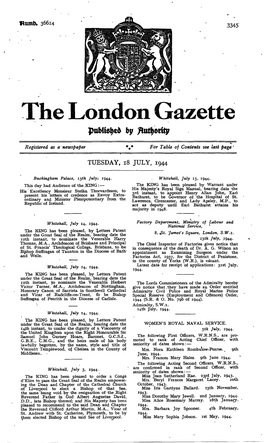 The London Gazette