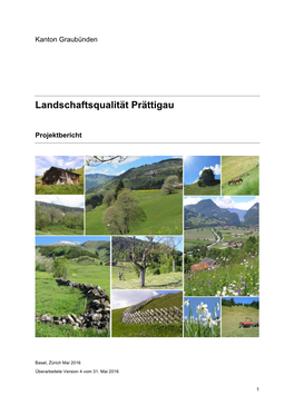 Landschaftsqualität/Prättigau/ / Projektbericht