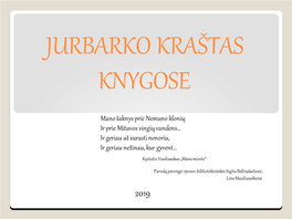 Jurbarko Kraštas Knygose