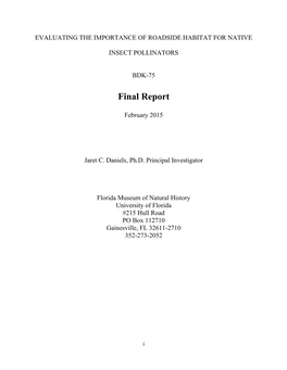 Final Report