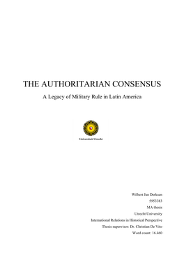 The Authoritarian Consensus