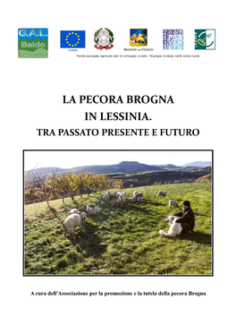 La Pecora Brogna in Lessinia. Tra Passato, Presente E Futuro