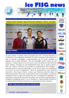 Newsletter Fisg 09-11-11