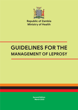 Guidelines for the Management of Leprosy