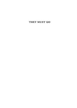 THEY MUST GO (Front Cover)