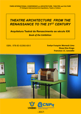 Theatre Architecture from the Renaissance to the 21St Century