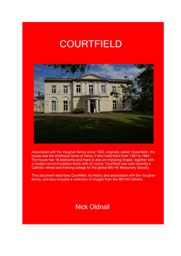 Courtfield Contents