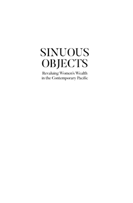 Revaluing Women's Wealth in the Contemporary Pacific