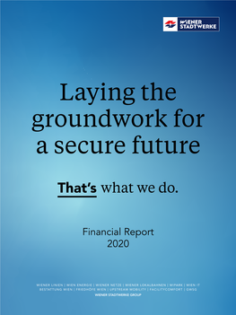 Financial Report 2020