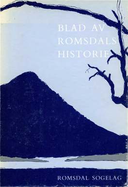 I Romsdalen I Ældre Tid (1921)