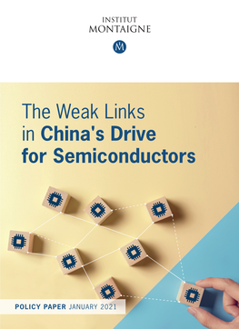 The Weak Links in China's Drive for Semiconductors