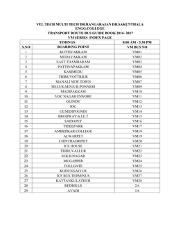 Vel Tech Multi Tech Dr.Rangarajan Dr