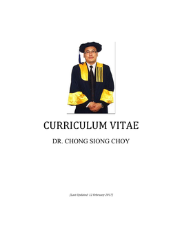 Dr. Chong Siong Choy