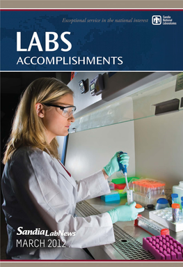 Sandia Labs Accomplishments 2012