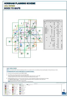 Horsham Planning Scheme Horsham Planning Scheme Horsham Planning