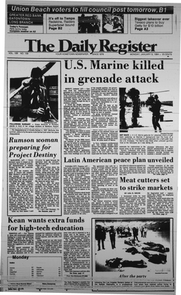 U.S. Marine Killed in Grenade Attack