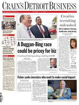 A Duggan-Bing Race Could Be Pricey For