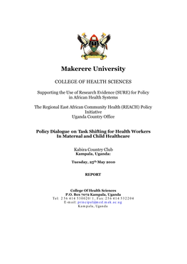 Report Task Shifting Policy Dialogue1