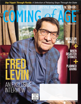 Fred Levin to Our Pages