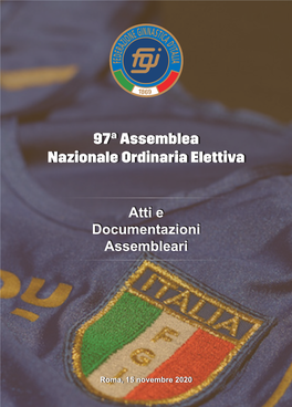 97ª Assemblea Nazionale Ordinaria Elettiva