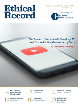 How Youtube Shook up TV and Created a New Generation of Stars by Chris Stokel-Walker P4