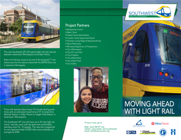 Moving Ahead with Light Rail