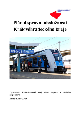 Plán Dopravní Obslužnosti Královéhradeckého Kraje