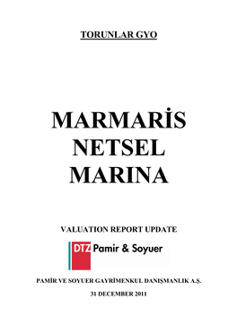 Netsel Marina Valuation Update 2