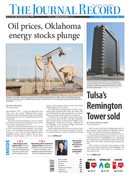 Tulsa's Remington Tower Sold