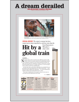 A Dream Derailed the MILWAUKEE JOURNAL SENTINEL a Reprint of a Series That Ran December 5-7, 2004