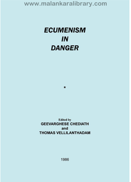 Ecumenism in Danger Copy.Jpg