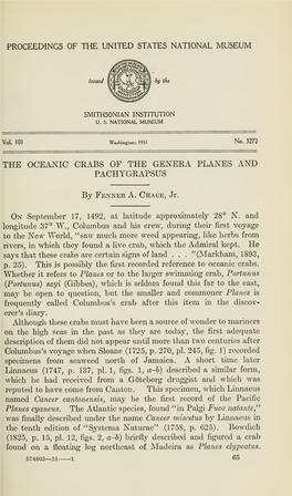 Proceedings of the United States National Museum