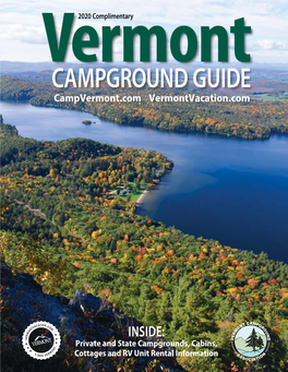 CAMPGROUND GUIDE Campvermont.Com Vermontvacation.Com