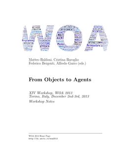 From Objects to Agents