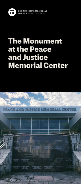 The Monument at the Peace and Justice Memorial Center