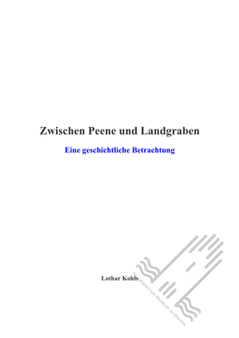 Zwischen Peene Und Landgraben