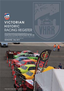 VHRR Newsletter May 2019 Colour.Indd