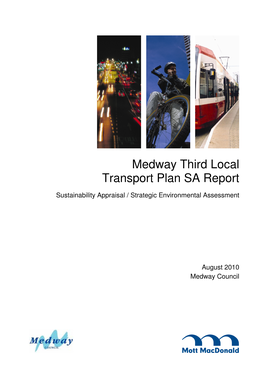 Medway Third Local Transport Plan SA Report
