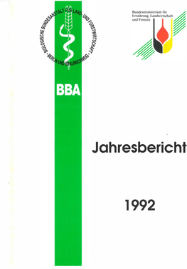 Jahresbericht 1992 - 2