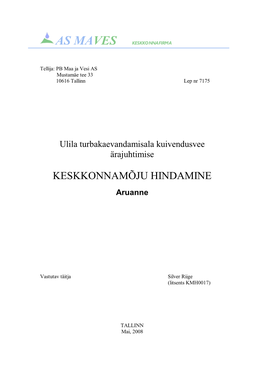 Ulila Turbatootmisala KMH Aruanne.Pdf